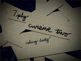 7 Ply Cursive 2: Riding Dirty, Turning Thirty cover