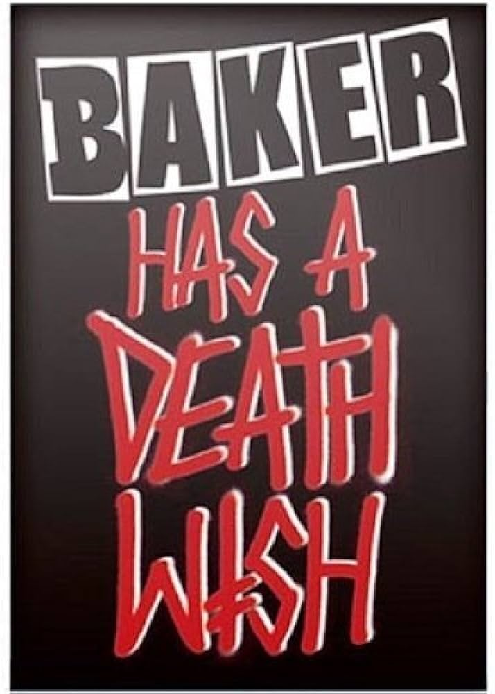 Baker / Deathwish - Baker Has A Deathwish cover