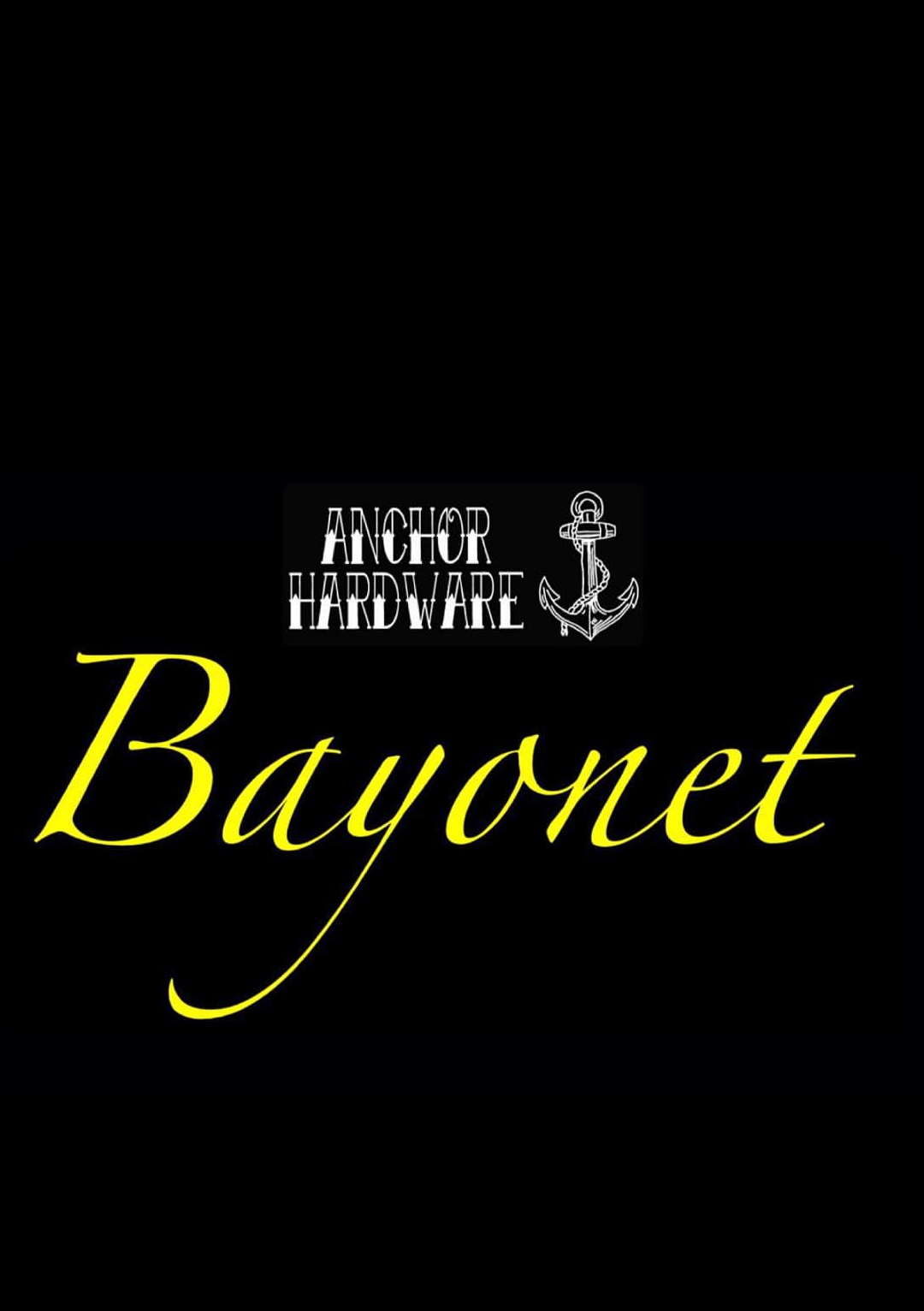 Anchor Hardware - Bayonet cover