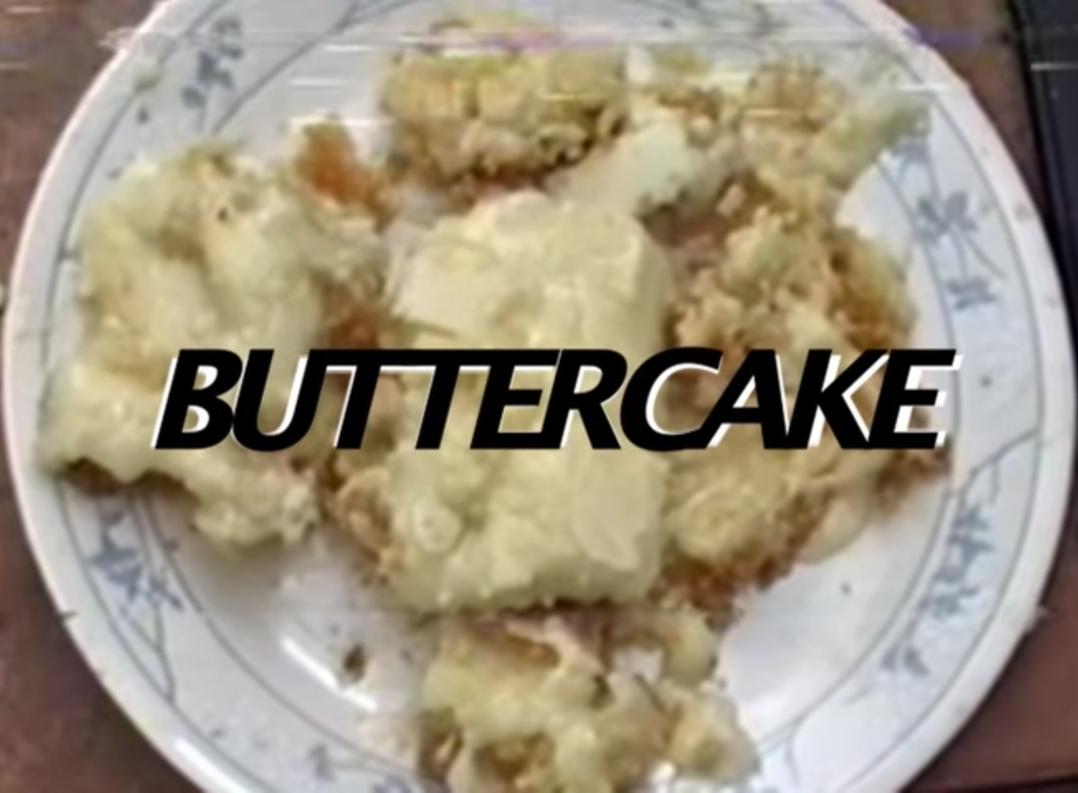 Buttercake cover