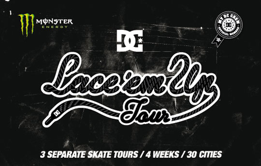 DC Europe - Lace'em Up Tour cover