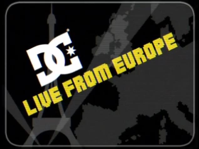 DC - Live From Europe cover art