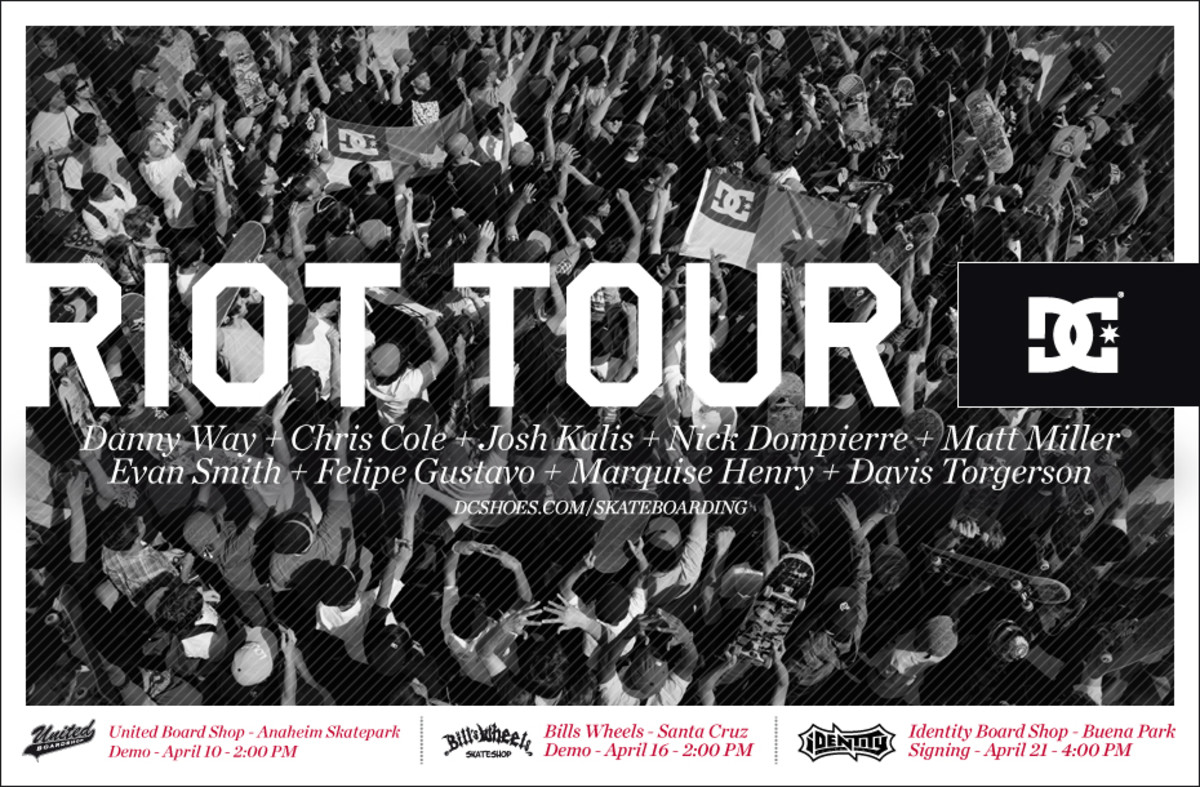 DC - Riot Tour EU cover