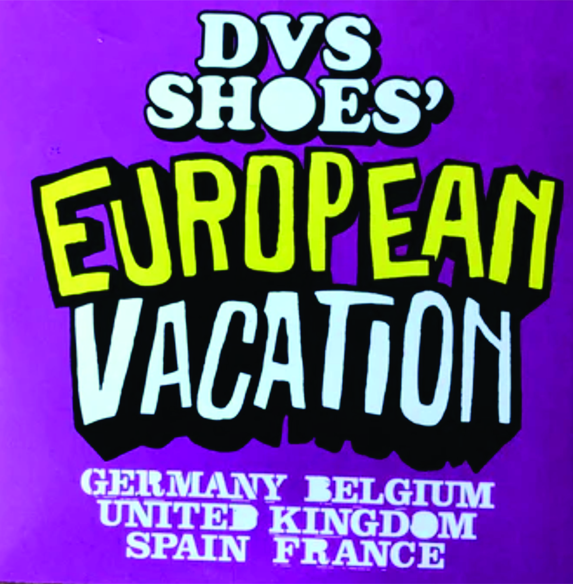 DVS - European Vacation cover