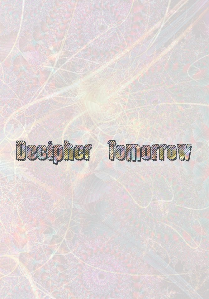 Epiphany - Decipher Tomorrow cover