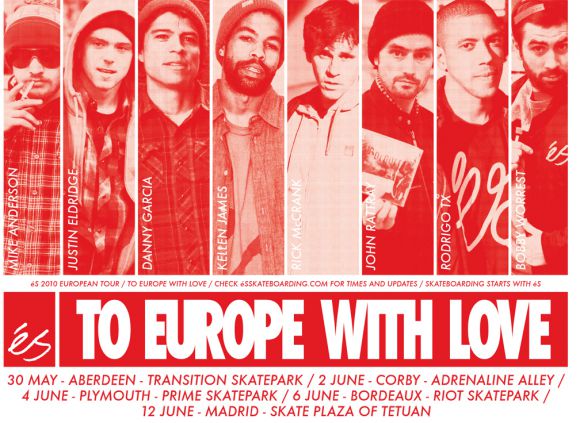 éS - To Europe With Love cover