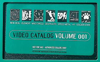 Giant - Video Catalog Volume 001 cover