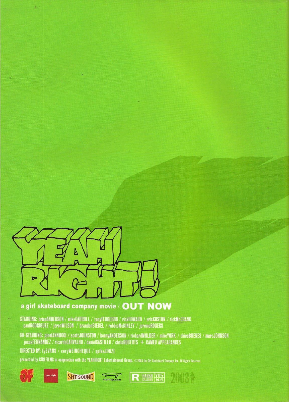 Girl - Yeah Right! cover