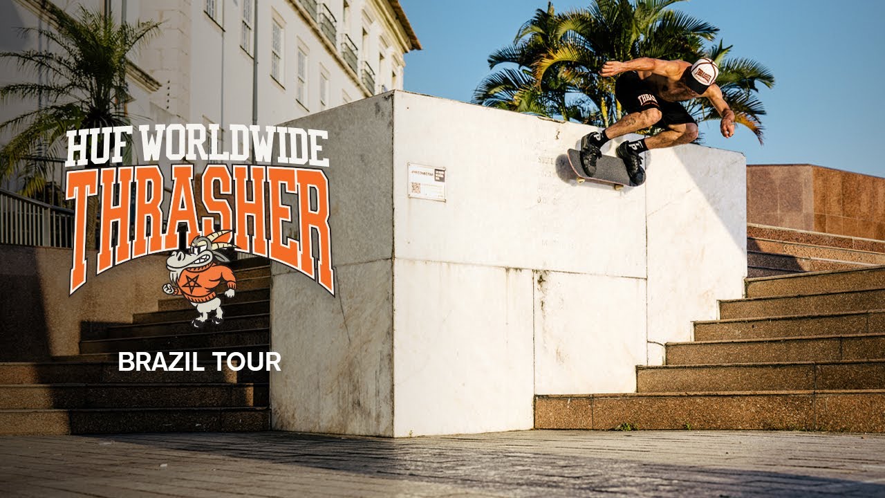 HUF / Thrasher - Brazil Tour cover