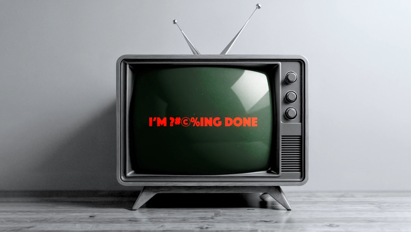 I'M ?#©%ING DONE cover