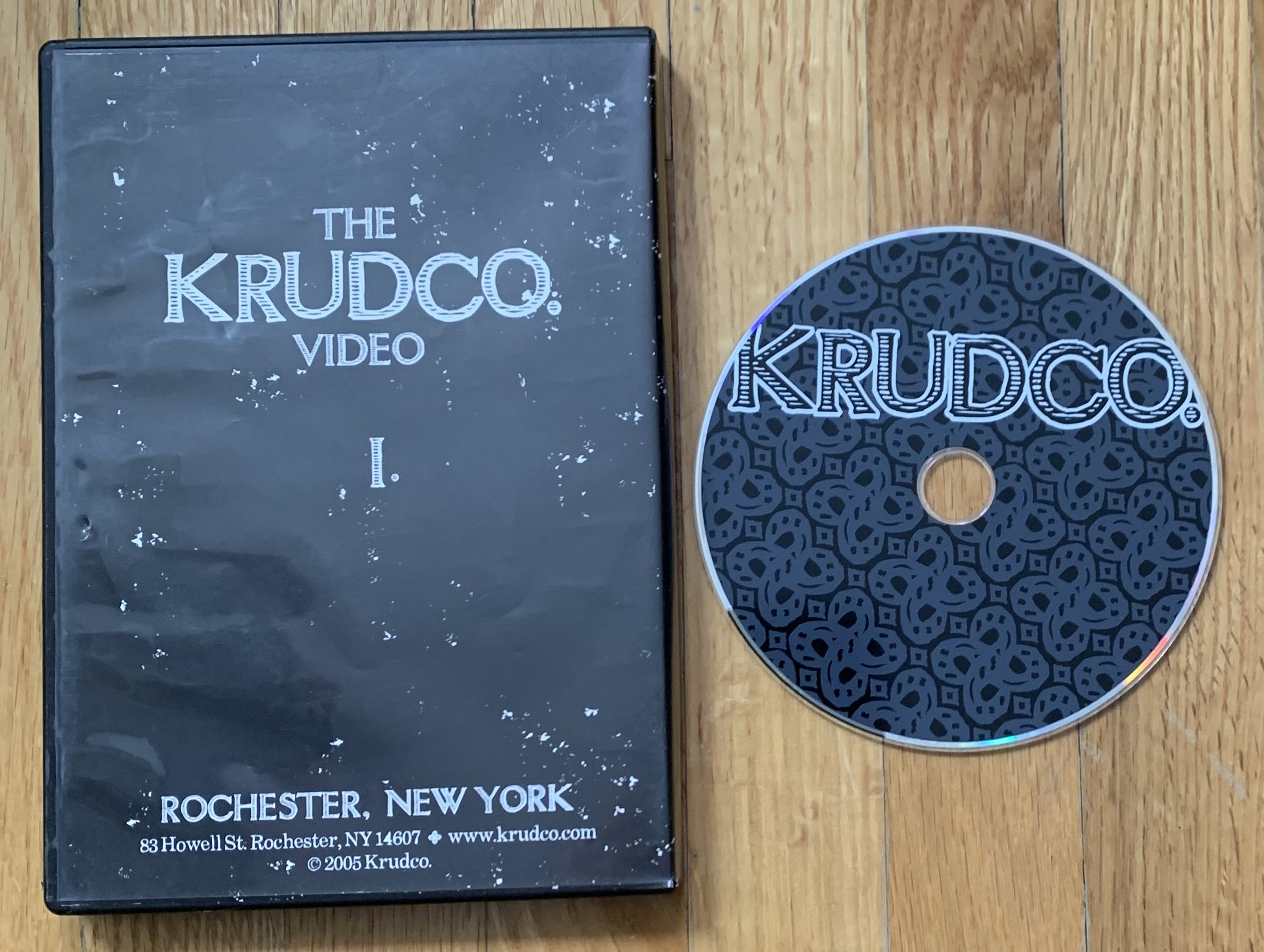 Krudco - Video I, The Black Video cover