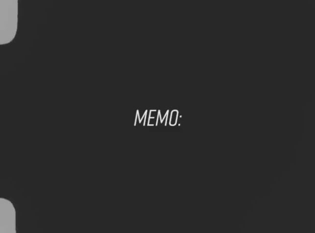  MEMO: cover