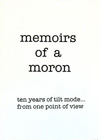 Tilt Mode Army - Memoirs Of A Moron cover