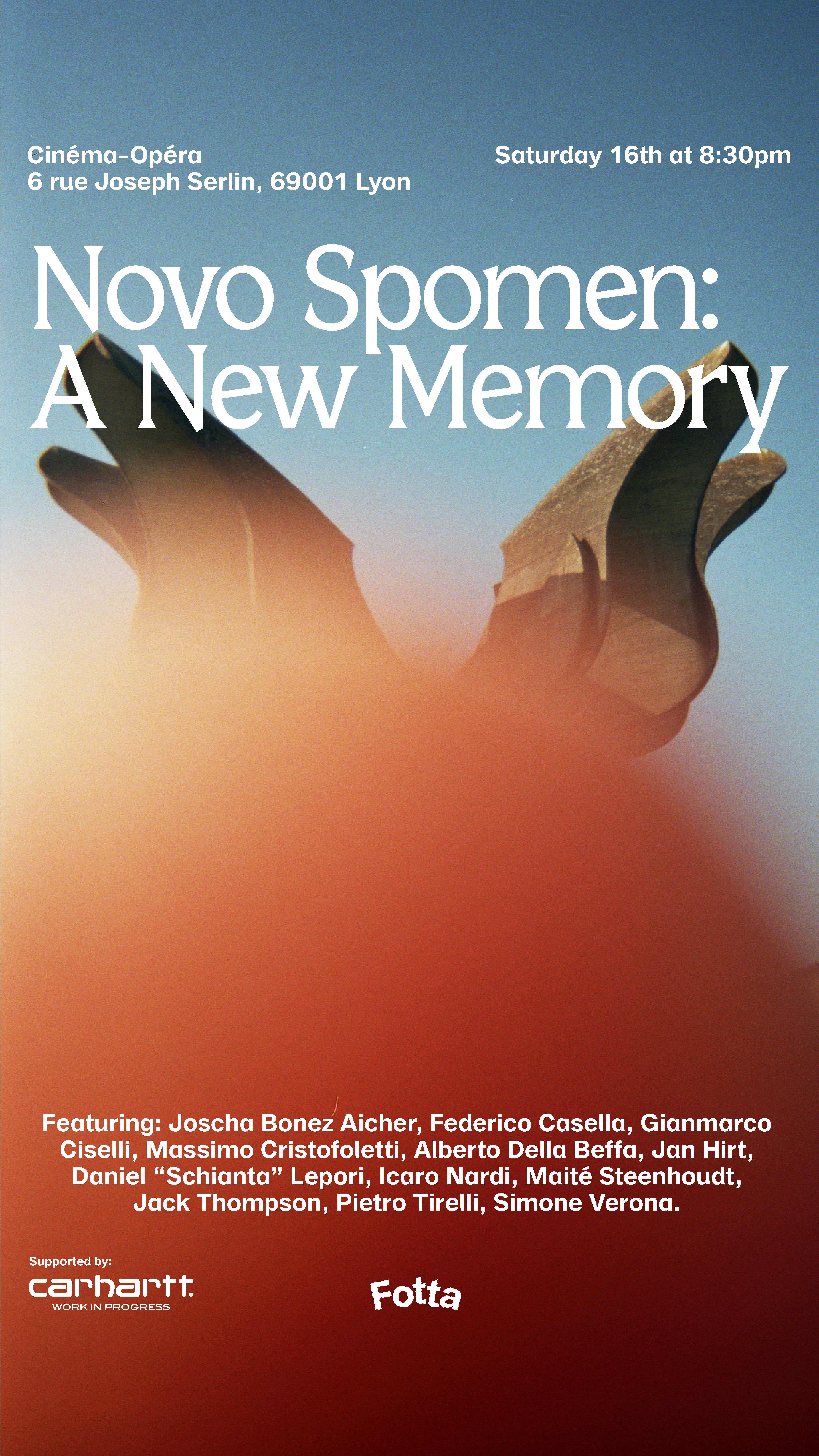 Novo Spomen: A New Memory cover art