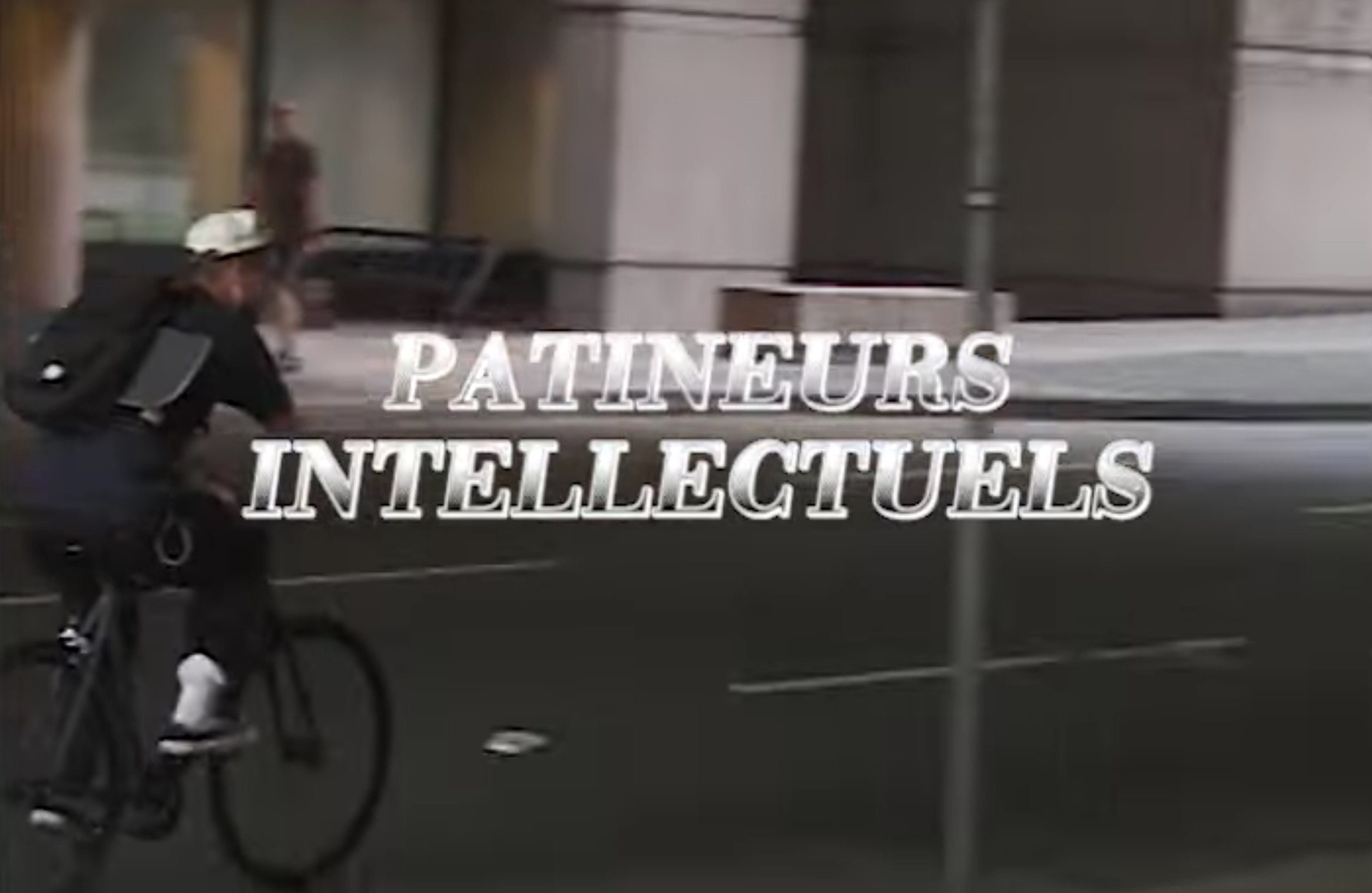 Patineurs Intellectuels cover