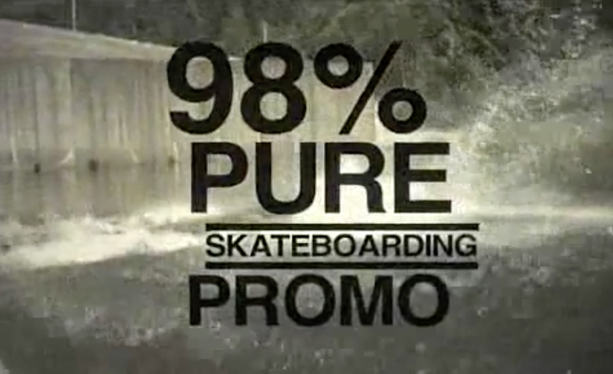 Premium - 98% Pure Skateboarding Promo cover