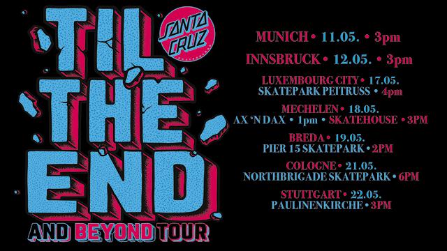 Santa Cruz - Til The End & Beyond Euro Tour cover