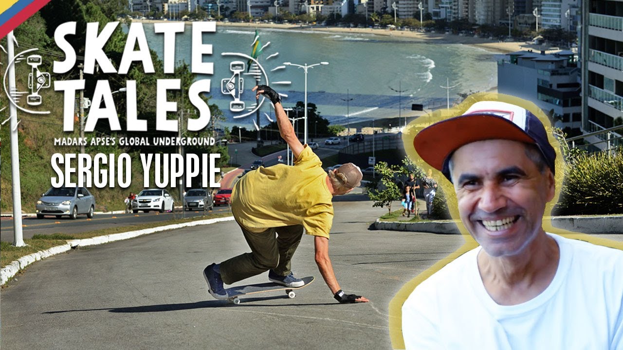 Skate Tales - How To Bomb Hills With Brazil's Sergio Yuppie (S1E2) cover