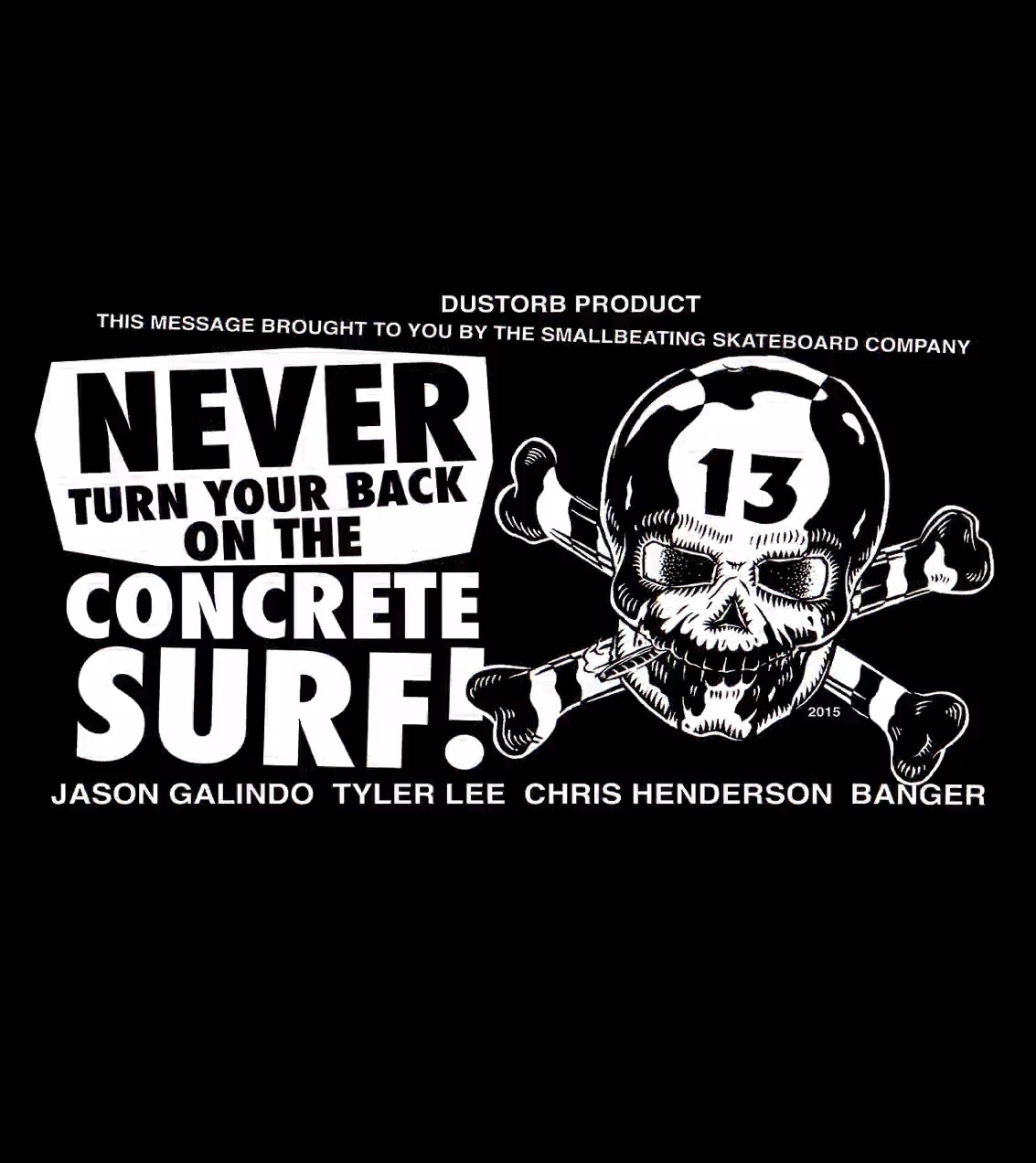 Small Beating - Never Turn Your Back On The Concrete Surf cover