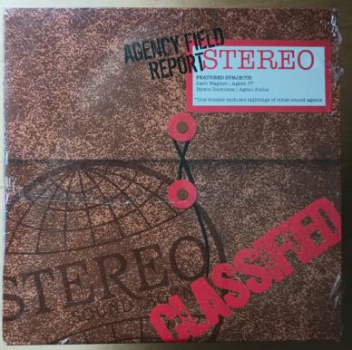 Stereo - Agency Field Report cover art