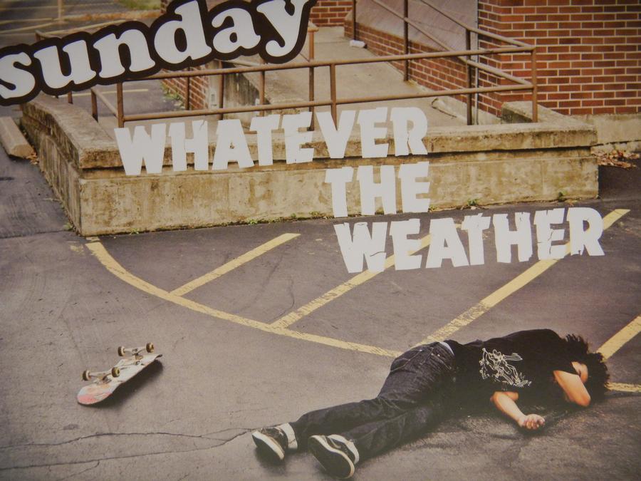 Sunday  Whatever The Weather cover