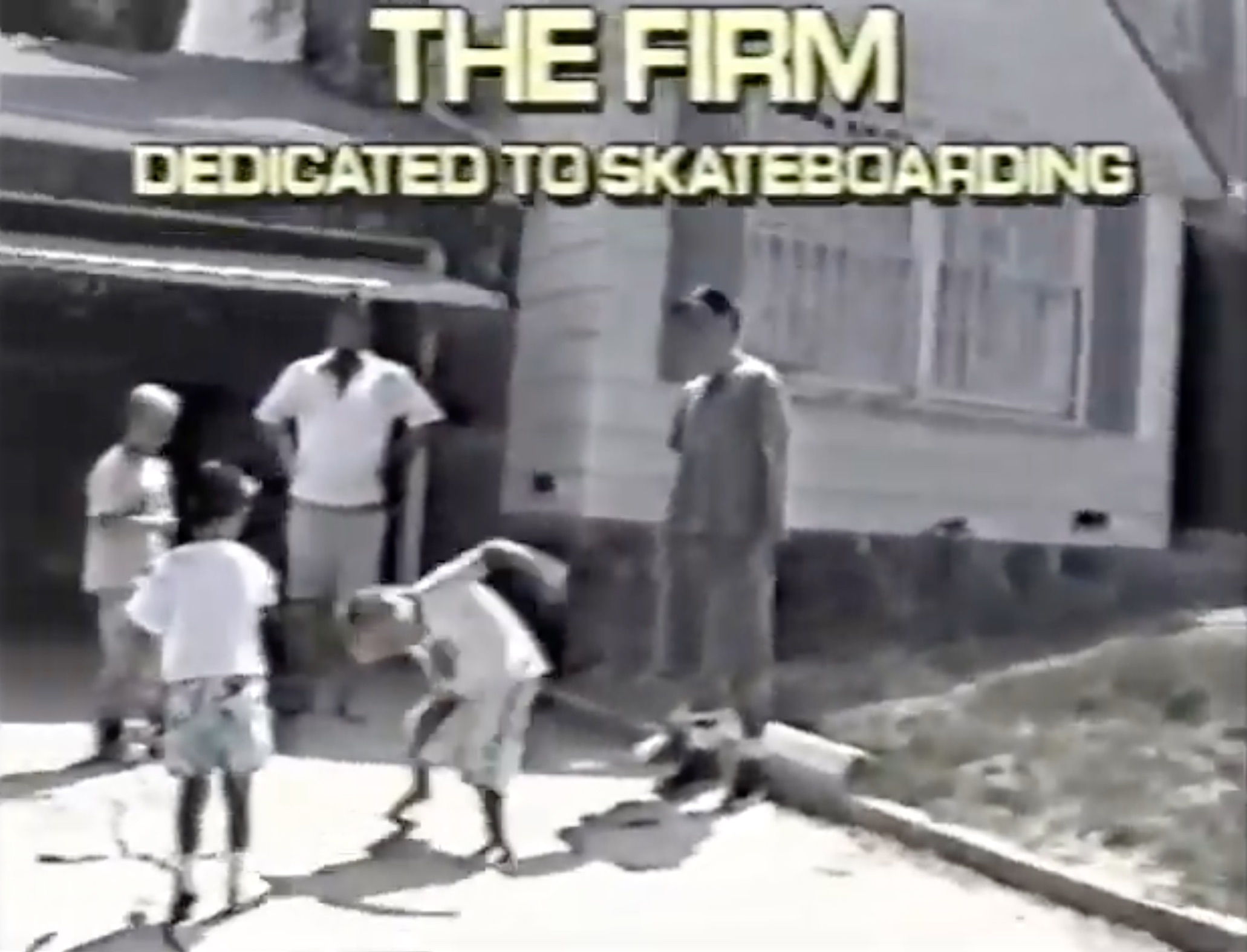 The Firm - Dedicated To Skateboarding cover