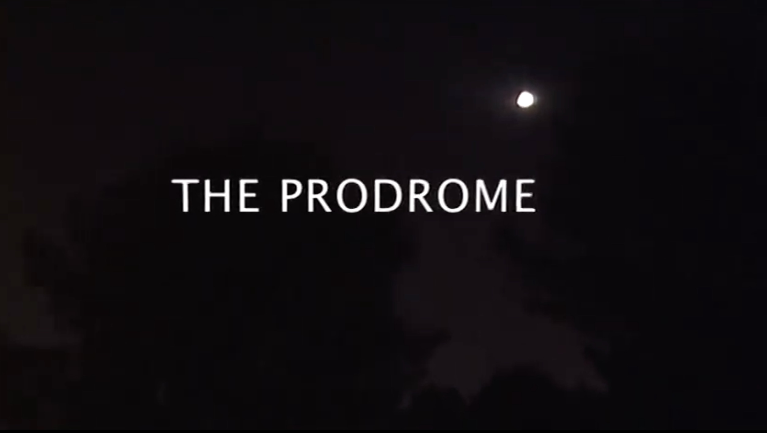 The Prodrome cover art