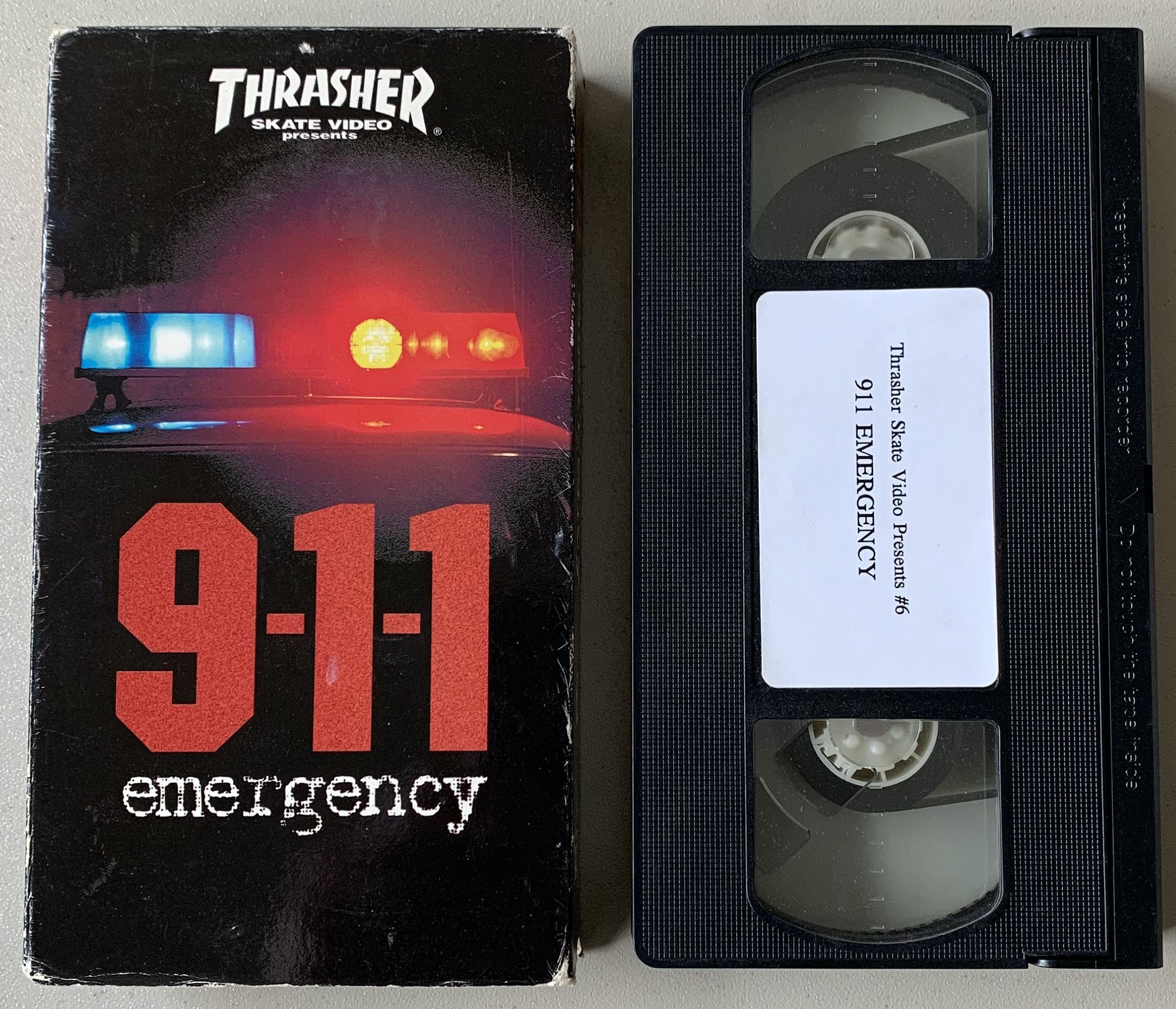 Thrasher - 911 Emergency cover art