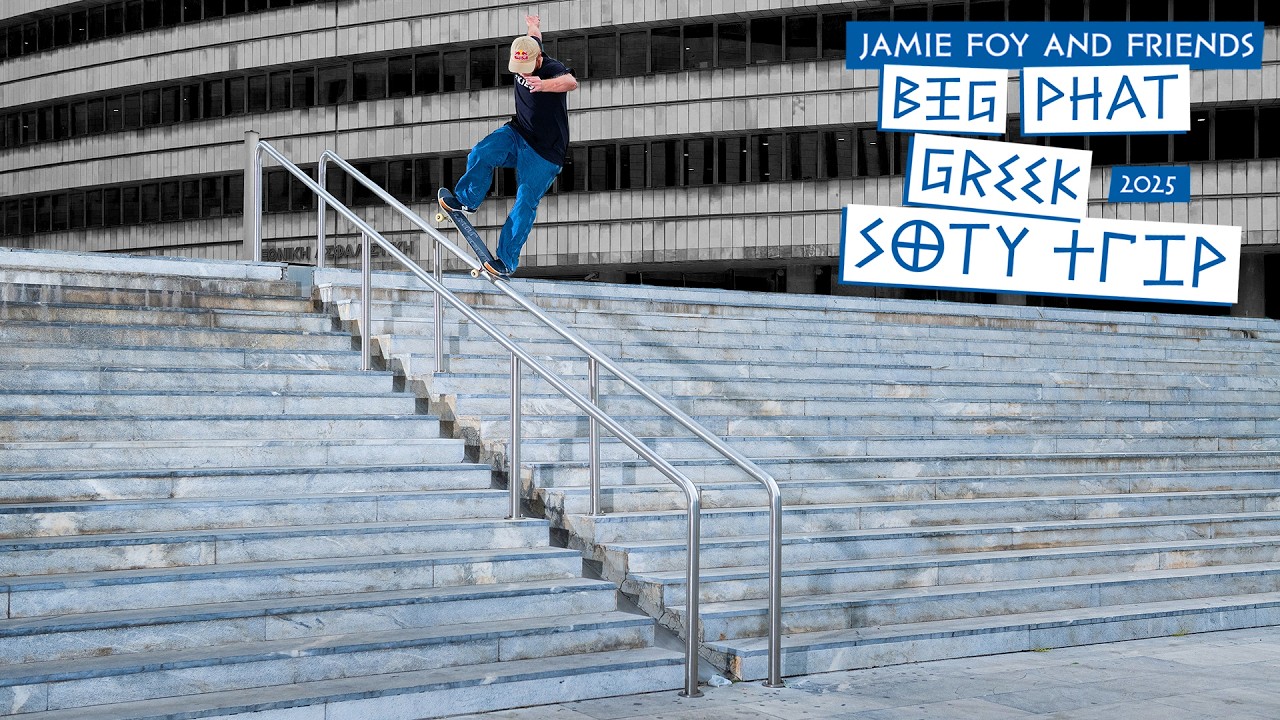 Thrasher - Jamie Foy’s “Big Phat Greek SOTY Trip” Video cover