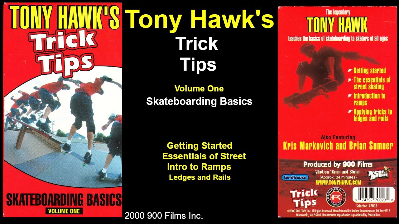 Tony Hawk's Trick Tips Vol. 1 cover