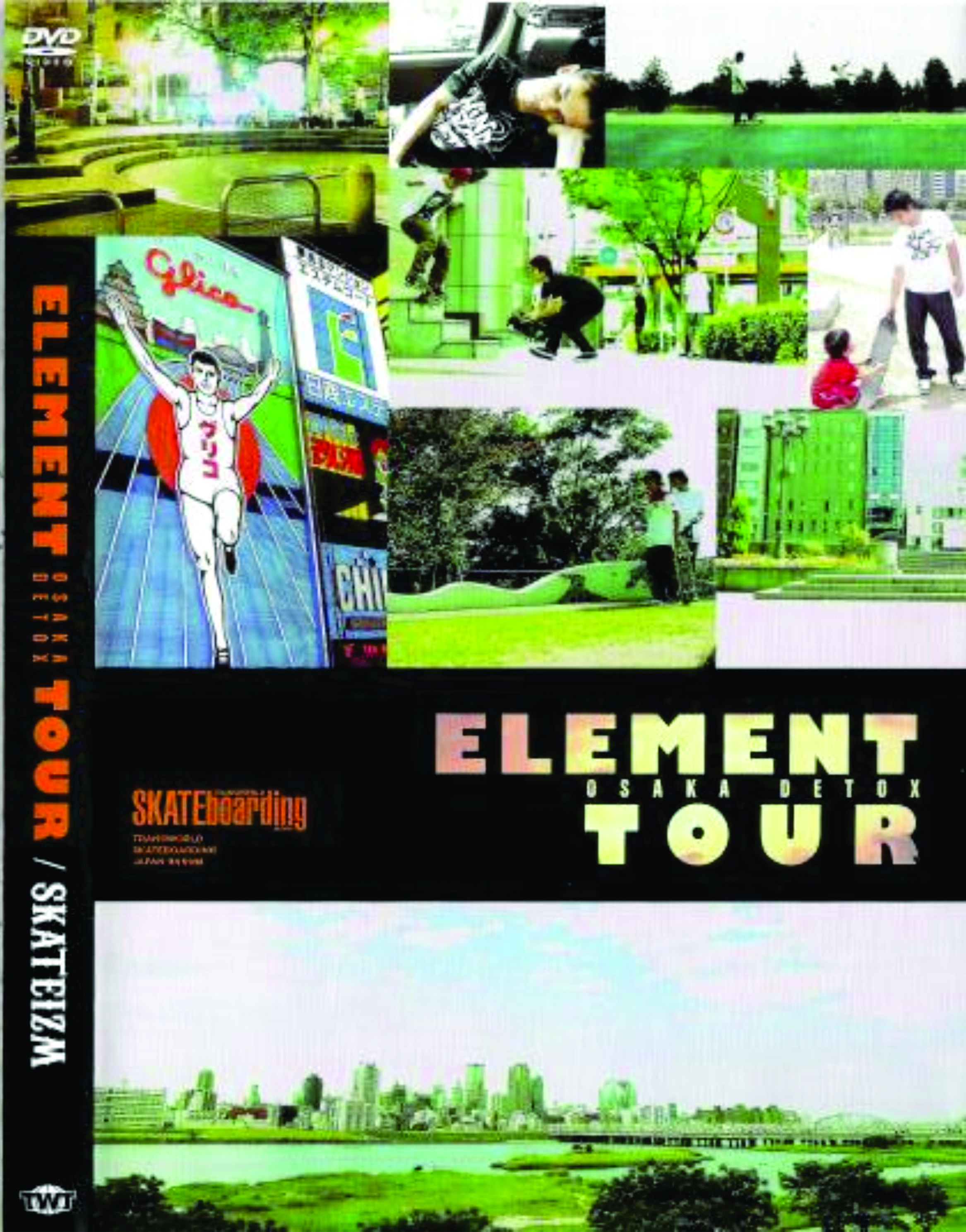 Transworld / Skateizm - Element Osaka Detox Tour cover
