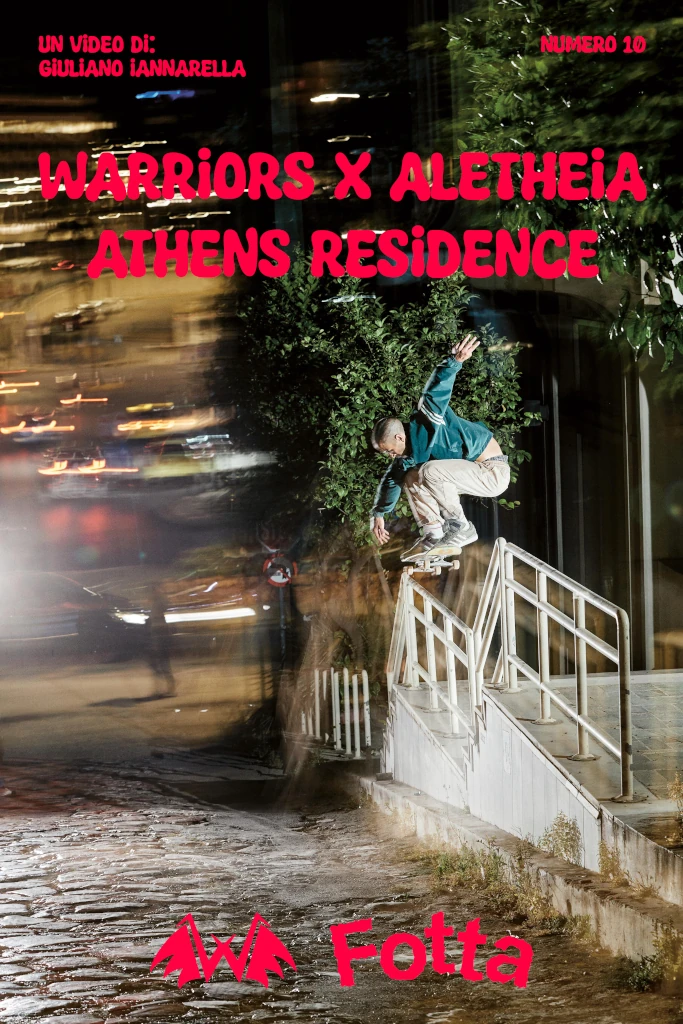 Warriors x Aletheia Athens Residence cover art