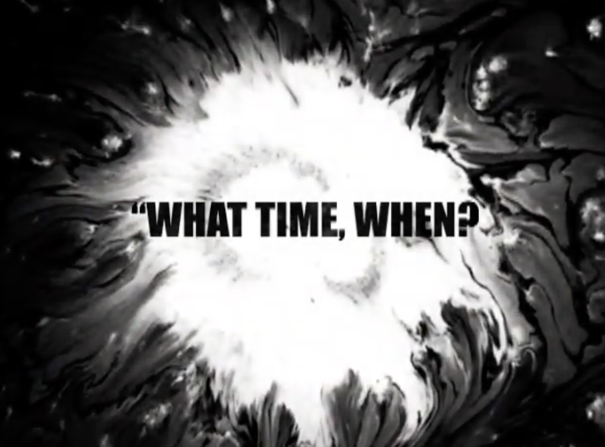 What Time, When? cover