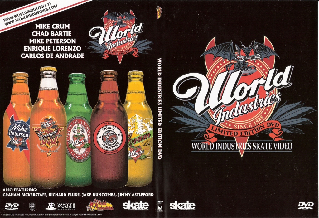 World Industries - Limited Edition DVD cover